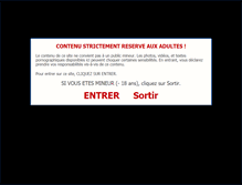 Tablet Screenshot of annuaire-sexe-fr.com